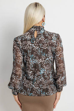 Блузка женская 3071/08/Коричневый