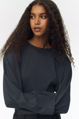 Top de punto con mangas murci?lago - H&m фото 4