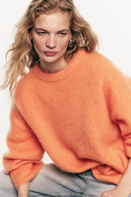 Jersey oversize en mezcla de mohair - H&m фото 14