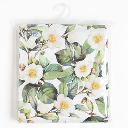 Скатерть «Этель» Camellia, 149×250 см, хлопок 100%, саржа 190 г/м²