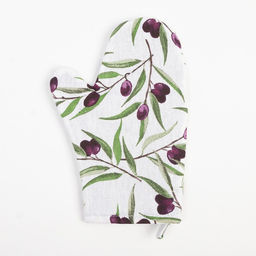 Варежка-прихватка Доляна Olives 20×27 см, 100% хлопок, ватин 250 г/м²