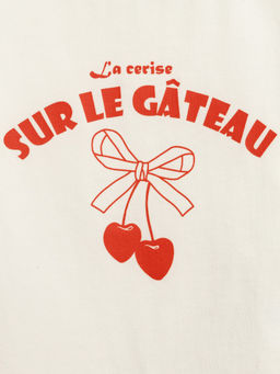 ACOOLA / Футболка детская для девочек Egina молочный  фото 4