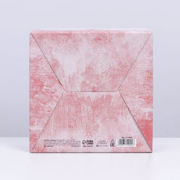 Цена за 2 шт. Коробка подарочная сборная, упаковка, Present, 15?15?7 см