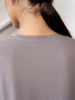 Футболка женская Grande, цв. Сиреневый - светлый