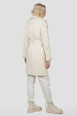 Пальто женское демисезонное (пояс) - El podio фото 4