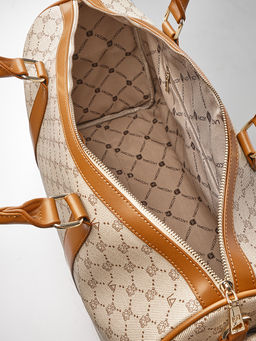 LACCOMA сумка AC89008-мишки бежевый эко кожа  фото 6