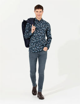 Saks Slim Fit Jean Pantolon