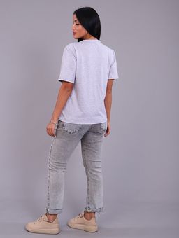 РАСПРОДАЖА Футболка жен.О-образный вырез_серый - Ihomelux фото 4