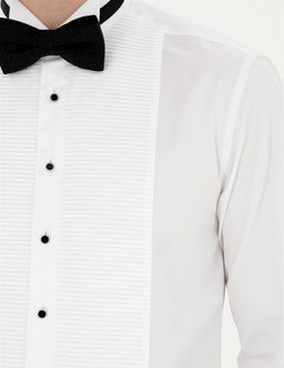 Beyaz Slim Fit Smokin G_mlek - Pierre cardin фото 7
