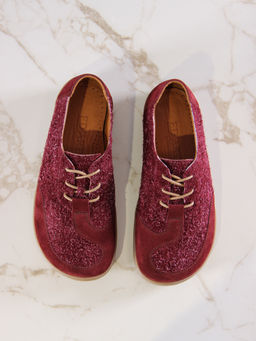 Кеды EDART 188.natabr.Бордовый джангл+бордовая замша - Ed'art фото 9