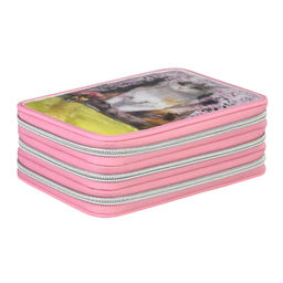 Пенал школьный Феникс+, арт.63002/ 6 КОТ В САКУРЕ  фото 5