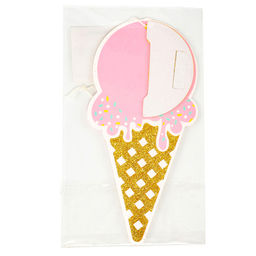 Цена за 2 шт. Декор подвеска Мороженое, МИКС - Simaland фото 7