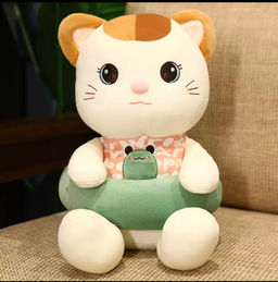 Мягкая игрушка Кошка в спасательном круге 25 см - Storyland фото 6