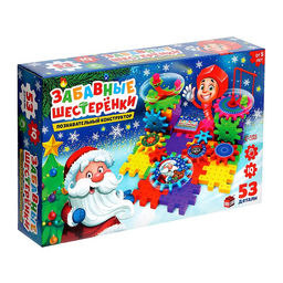 Конструктор Забавные шестерёнки, работает от батареек, 53 детали - Iq-zabiaka фото 5