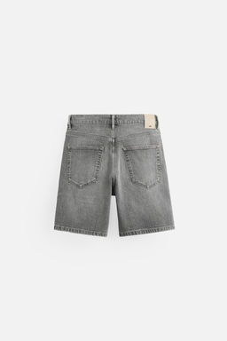 REGULAR FIT DENIM BERMUDA SHORTS - Zara фото 22
