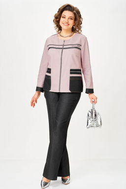 Костюм Aira Style 24249 пудра-графит