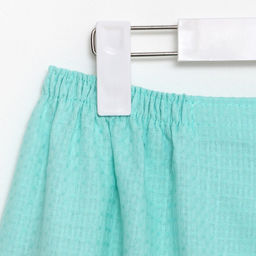 Полотенце вафельное Экономь и Я Парео 80х144 см, цв.небесный, 100%хл, 200 г/м2  фото 2