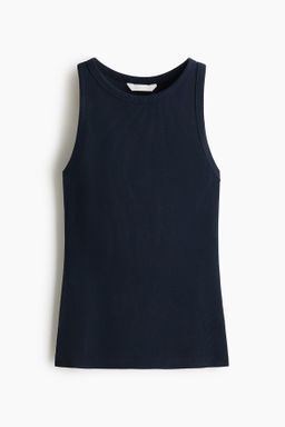 Camiseta sin mangas en algod?n acanalado - H&m фото 6
