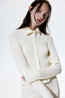 Camisa con textura