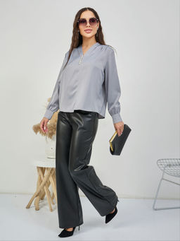 Блузка Пэги (серый)