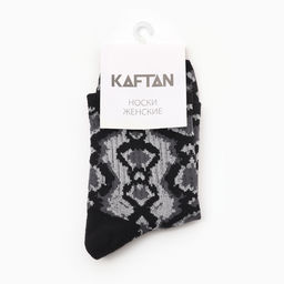Носки женские новогодние KAFTAN "Змея" размер 36-39 (23-25 см), цвет черный