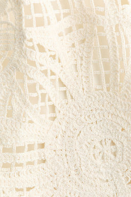 Top asim?trico efecto crochet - H&m фото 5