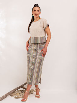 Костюм Galean Style 693.2 мятная полоска