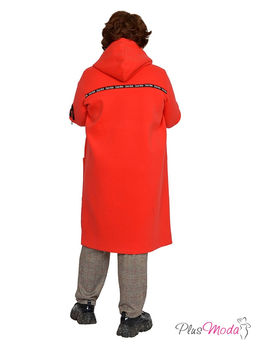 Пальто-куртка Модель №763 размеры 44-84 - Plusmoda фото 5