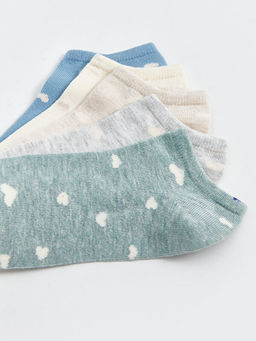 Desenli Kad?n Patik ?orap 5li Paket - Waikiki фото 3