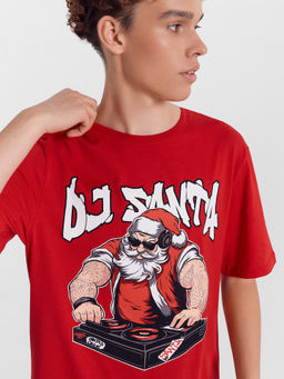 Пижама мужская с принтом DJ. Santa - Mark formelle фото 4