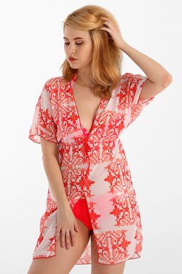 Туника пляжная с поясом