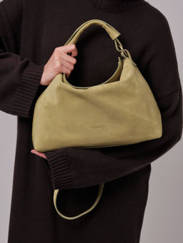 Замшевая сумка Deboro 30900 киви