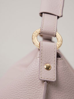 Кожаная сумка Deboro 30900 розовый дым