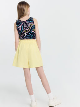 Шорты для девочек в желтом цвете - Mark formelle фото 7