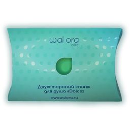 Двухстороний спонж для душа Dolce (Мятный) - Wai ora фото 6