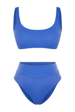 TRENDYOLMILLA Siyah Bralet Yuksek Bel High Leg Regular Core Bikini Tak?m? TBESS22BT0010  фото 32
