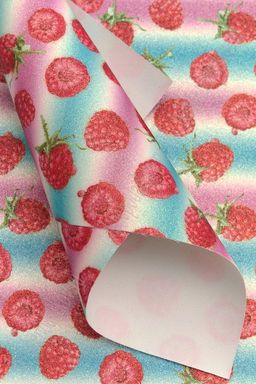 Кожзам с блестками Малинка А4 (5 листов) SF-5979, №2