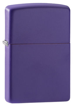 Зажигалка ZIPPO с фиолетовым матовым покрытием | Purple Matte 237