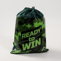 Мешок для обуви, Ready to win, (нетканый материал) 41×30 см