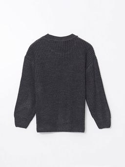 Bisiklet Yaka Triko Erkek ?ocuk Kazak