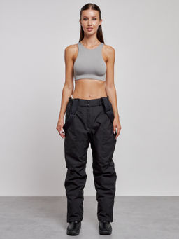 Горнолыжный костюм женский большого размера зимний бирюзового цвета 03963Br - Chunmai фото 19