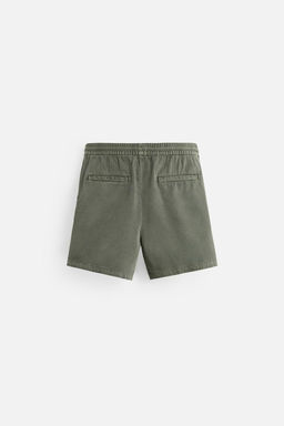 WASHED RELAXED FIT BERMUDA SHORTS - Zara фото 17