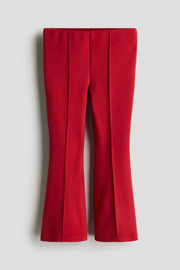 Leggings acampanados en punto roma