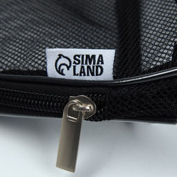 Косметичка-сетка PVC 14 см х 21 см Beauty Fox с каркасом  фото 5