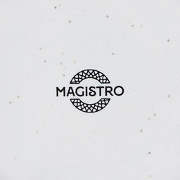 Чайная пара Magistro Urban, 2 предмета: чашка 200 мл, блюдце d=14.2 см, фарфор, белая в крапинку