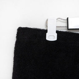 Набор для сауны Экономь и Я:полотенце-парео 68*150см + чалма, цв.черный, 100%хл, 320 г/м2  фото 5