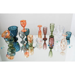 Набор для напитков из стекла «Круиз», 7 предметов: кувшин 1,1 л, 6 бокалов 300 мл, цвет серый