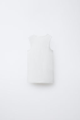 PACK TRES CAMISETAS MANGA SISA / Blanco - Zara фото 3