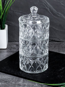 Банка для специй 100 мл 3 яруса / TG049-1 /уп 48/ - ГалеонТрейд фото 2