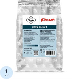 Кофе в зернах Комус Poetti Арома Деликато, 1кг (спец.)